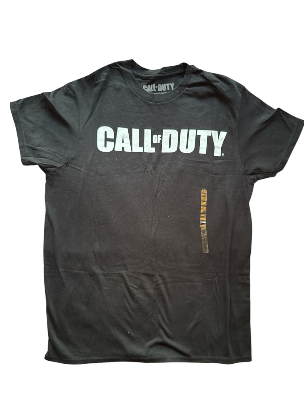 Call of Duty Men's Black Short-Sleeve Logo Tee